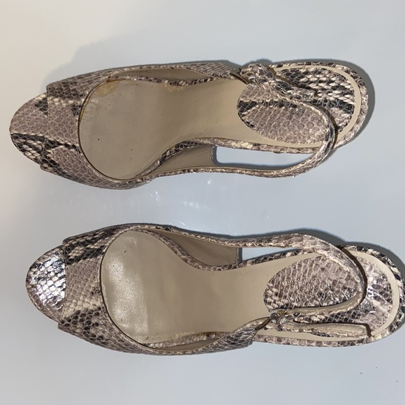Cole Haan Python Slingbacks - Picture 6 of 9